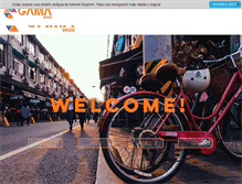 Tablet Screenshot of gamabikes.com